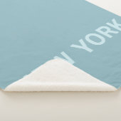 New York Text Sherpa Deken (3/4)