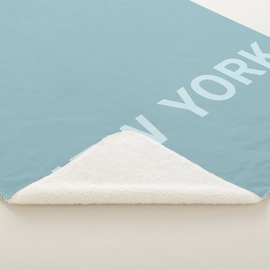 New York Text Sherpa Deken (3/4)