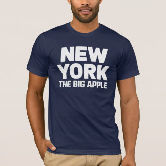 New York: The Big Apple, een gedurfde uitspraak T-shirt