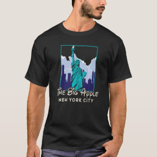 New York The Big Apple VS New Yorker Trav T-shirt