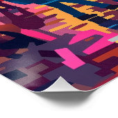 New York: The City That Never Sleeps Contemporáneo Perfect Poster (Hoek)