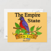 New York The Empire State Bird Briefkaart (Voorkant / Achterkant)