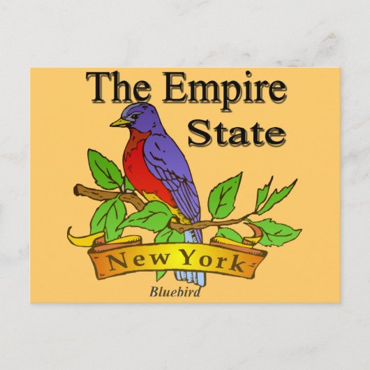 New York The Empire State Bird Briefkaart (Voorkant)