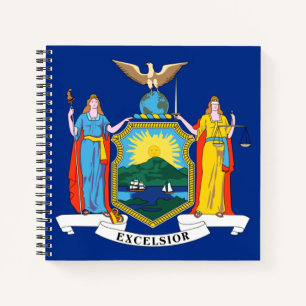 New York: The Empire State, Home Big Apple Vlag Notitieboek