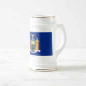 New York: The Empire State Home, de vlag van de Bi Bierpul (Voorkant rechts)