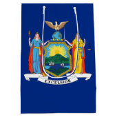 New York: The Empire State Home, de vlag van de Bi Medium Cadeauzakje (Achterkant)