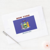 New York, The Empire State, Rechthoekige Sticker (Envelop)
