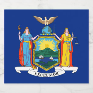 New York: The Empire State, Thuis van de Big Apple Likeurfles Etiket
