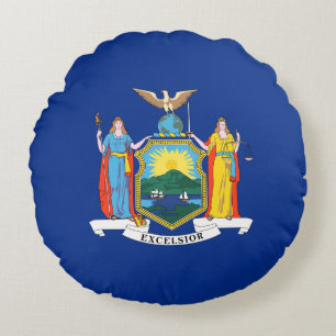 New York: The Empire State, Thuis van de Big Apple Rond Kussen