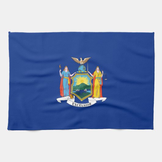 New York: The Empire State, Thuis van de Big Apple Theedoek (Horizontaal)