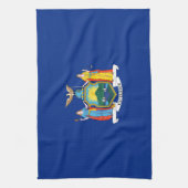 New York: The Empire State, Thuis van de Big Apple Theedoek (Verticaal)
