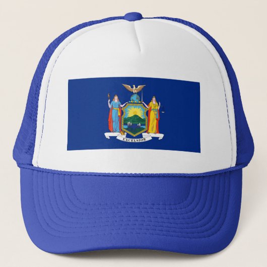 New York: The Empire State, Thuis van de Big Apple Trucker Pet (Voorkant)