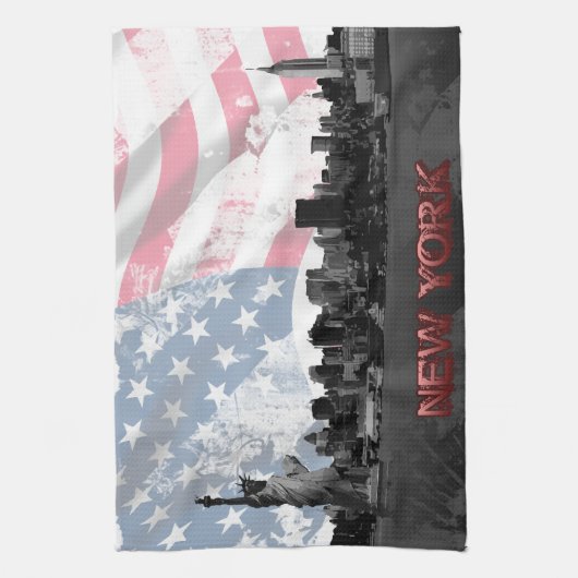 New York Theedoek (Verticaal)