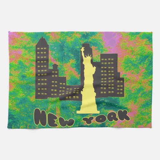 New York Theedoek (Horizontaal)