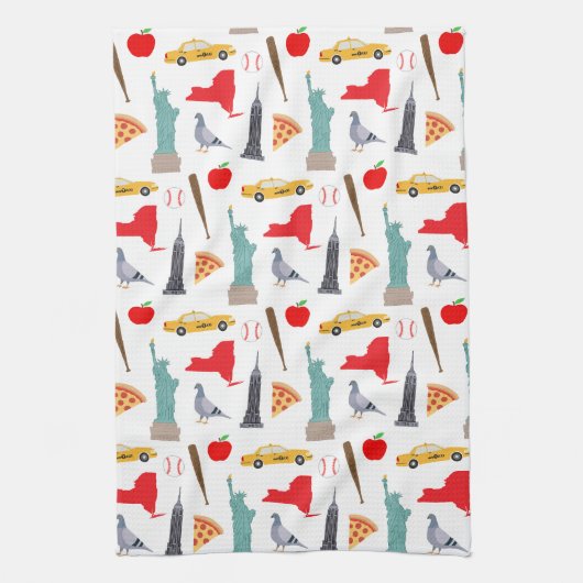 New York Theedoek (Verticaal)