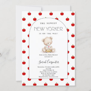 New York Themad Baby Shower Kaart