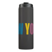 New York Thermal Tumbler Thermosbeker (Voorkant)