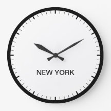 New York Tijd Zone Nieuwsredactie Stijl Klok