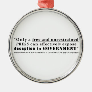 New York Times Co. tegen Verenigde Staten 403 vs.  Metalen Ornament