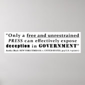 New York Times Co. tegen Verenigde Staten 403 vs.  Poster (Voorkant)