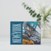 New York-Times Square Briefkaart (Staand voorkant)