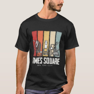 New York Times Square Ny Wandeltocht Toerist T-shirt