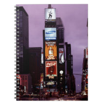 New York Times Square verkeer 's nachts