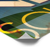 New York tot Southampton Poster (Hoek)