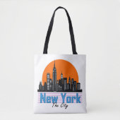 New York Tote Bag (Voorkant)