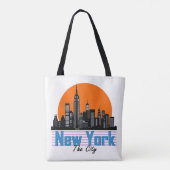 New York Tote Bag (Achterkant)