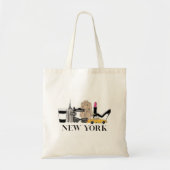 New York Tote Bag (Voorkant)