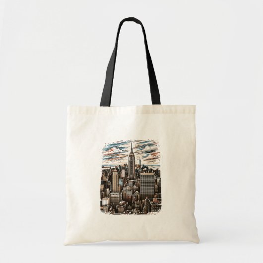 New York Tote Bag (Voorkant)