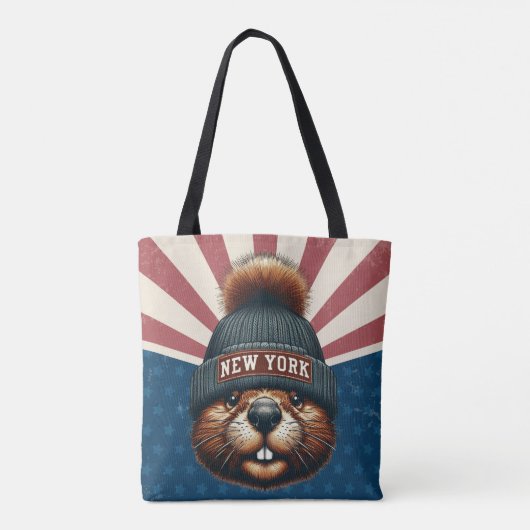 New York Tote Bag (Achterkant)