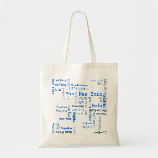 New York Tote Bag (Voorkant)