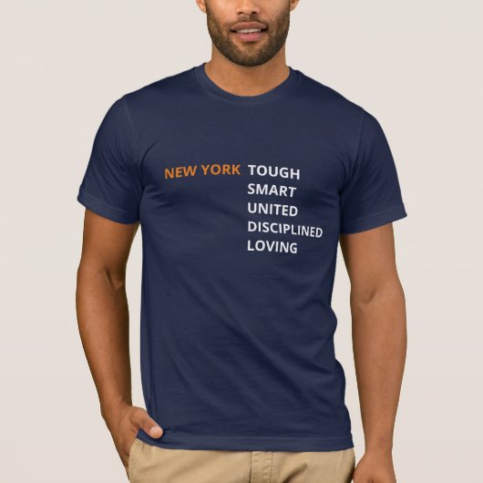New York Tough T-shirt (Voorkant)
