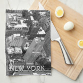 New York Towel Aangepaste NYC Souvenir Tea Towel Theedoek (Quarter Fold)