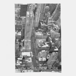 New York Towel Aangepaste NYC Souvenir Tea Towel Theedoek