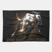 New York Towel Aangepaste NYC Souvenir Tea Towel Theedoek (Horizontaal)