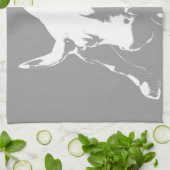 New York Towel Aangepaste NYC Souvenir Tea Towel Theedoek (Gevouwen)