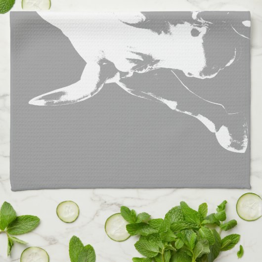 New York Towel Aangepaste NYC Souvenir Tea Towel Theedoek (Gevouwen)