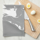 New York Towel Aangepaste NYC Souvenir Tea Towel Theedoek (Quarter Fold)