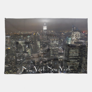 New York Towel Aangepaste NYC Souvenir Tea Towel Theedoek