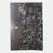 New York Towel Aangepaste NYC Souvenir Tea Towel Theedoek (Verticaal)