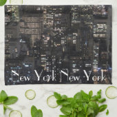 New York Towel Aangepaste NYC Souvenir Tea Towel Theedoek (Gevouwen)