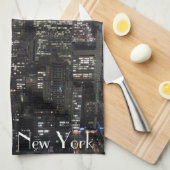 New York Towel Aangepaste NYC Souvenir Tea Towel Theedoek (Quarter Fold)