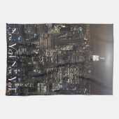 New York Towel Aangepaste NYC Souvenir Tea Towel Theedoek (Horizontaal)