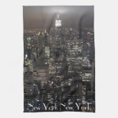 New York Towel Aangepaste NYC Souvenir Tea Towel Theedoek (Verticaal)