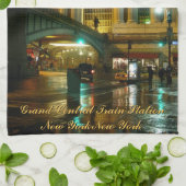 New York Towel Aangepaste NYC Souvenir Tea Towel Theedoek (Gevouwen)