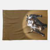 New York Towel Aangepaste NYC Souvenir Tea Towel Theedoek (Horizontaal)