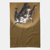 New York Towel Aangepaste NYC Souvenir Tea Towel Theedoek (Verticaal)